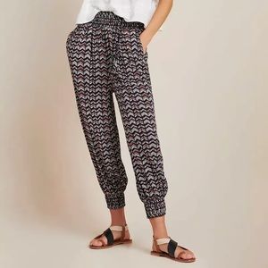 Anthropologie Geometric Patterned Joggers!